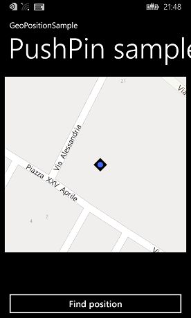 map control UserLocationMarker